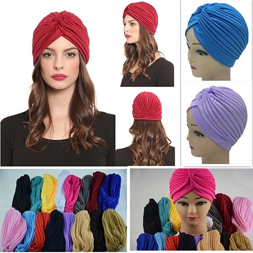 Turban Hat Sun Protection Headgear Breathable Dome Indian Turban Hat Women Hat for Outdoor