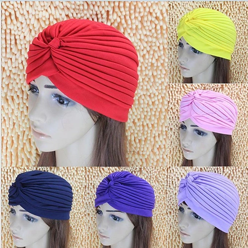 Turban Hat Sun Protection Headgear Breathable Dome Indian Turban Hat Women Hat for Outdoor