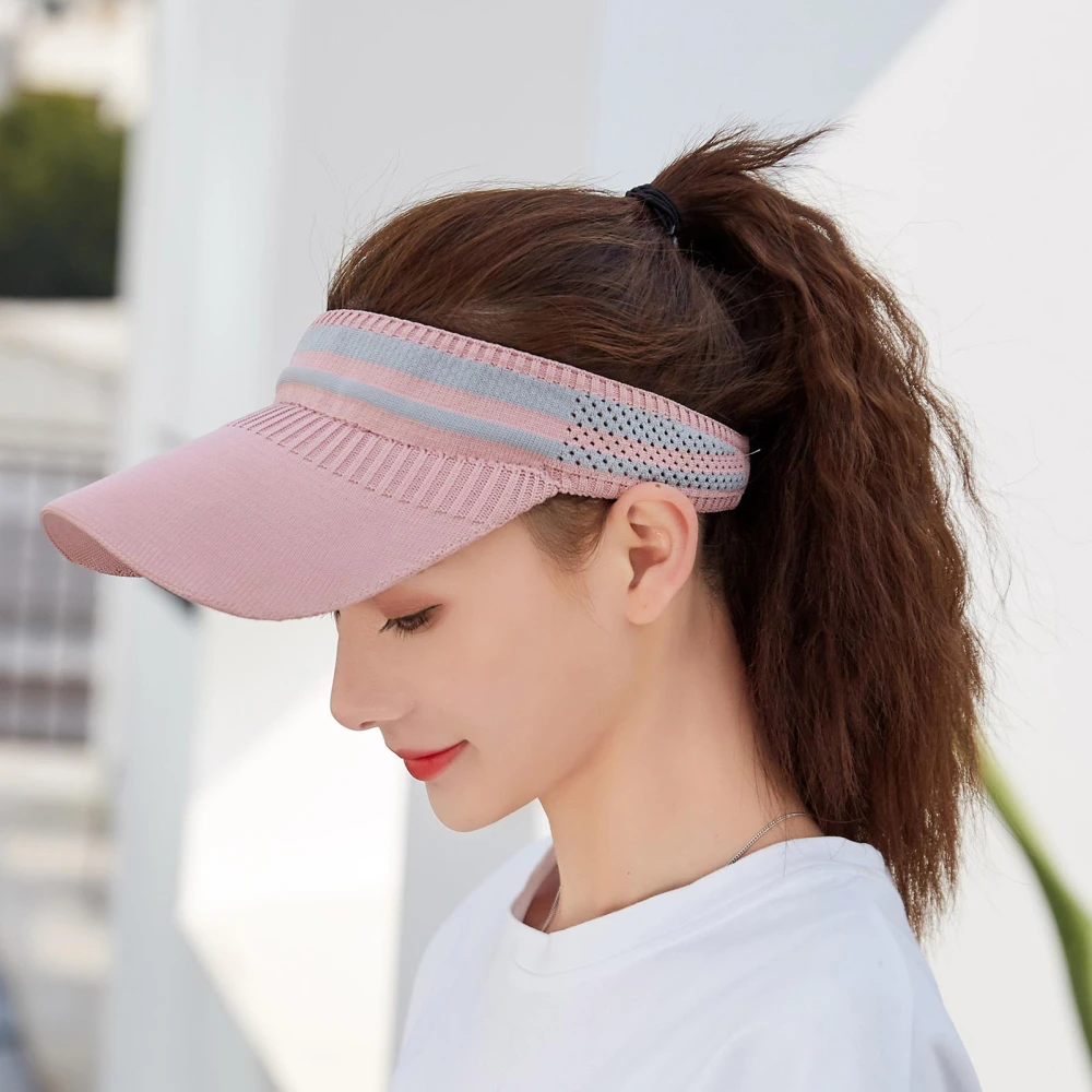 Sun Hat Foldable Washable Elastic Polyester Summer Ladies Outdoor Sports Cap for Outdoor