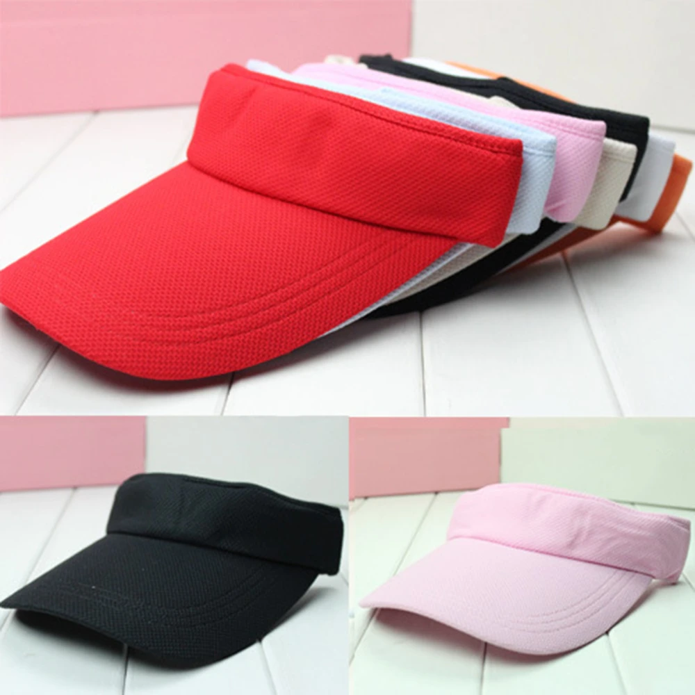 No Top Baseball Cap Sun Protection Accessories Women Men Empty Top Hat for Outdoor