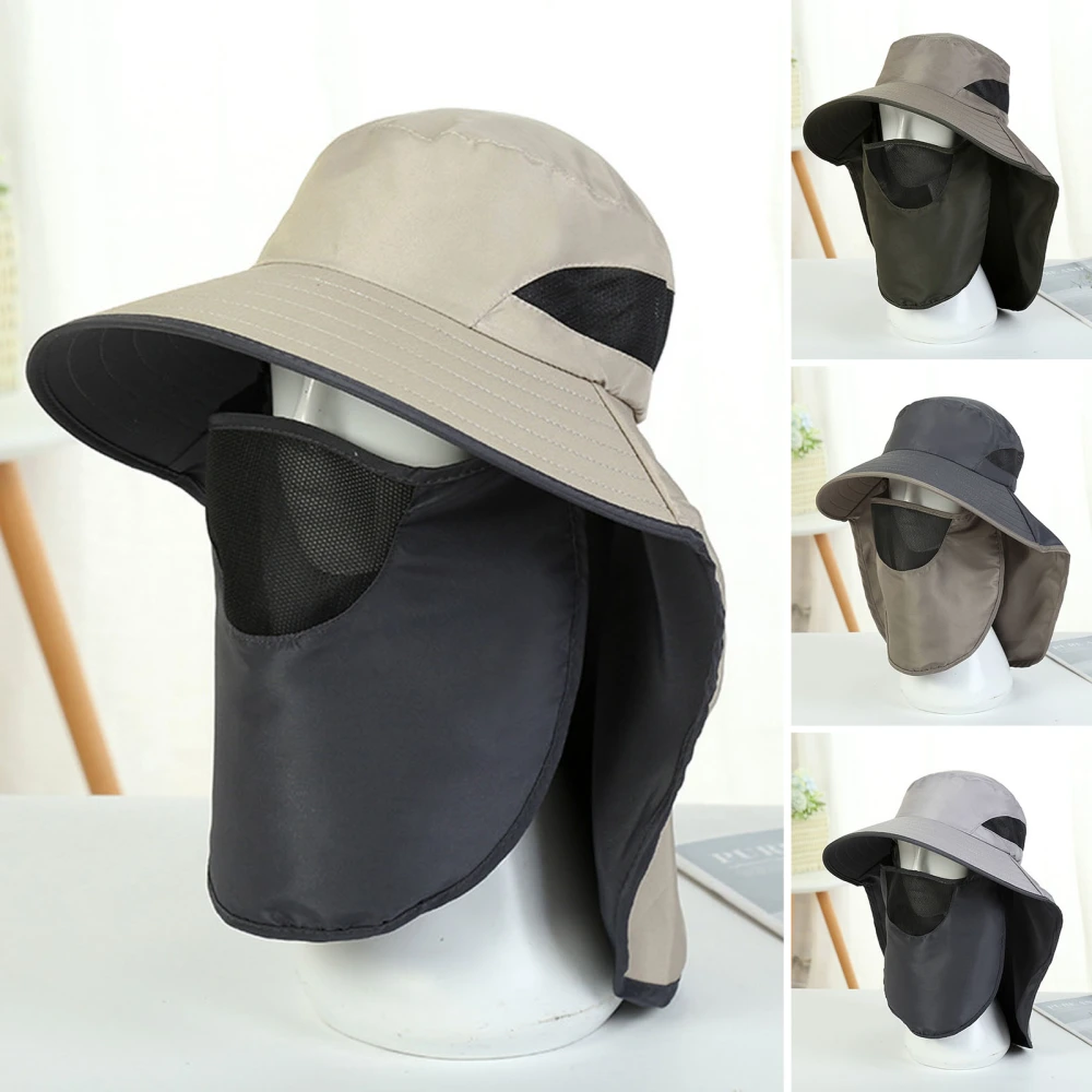 Sun Hat Breathable Wide Brim Outdoor Supplies Summer Fisherman Hat for Camping