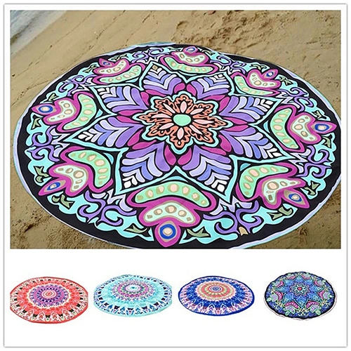 Indian Mandala Tapestry Summer Beach Towel Hippie Picnic Blanket Yoga Throw Mat