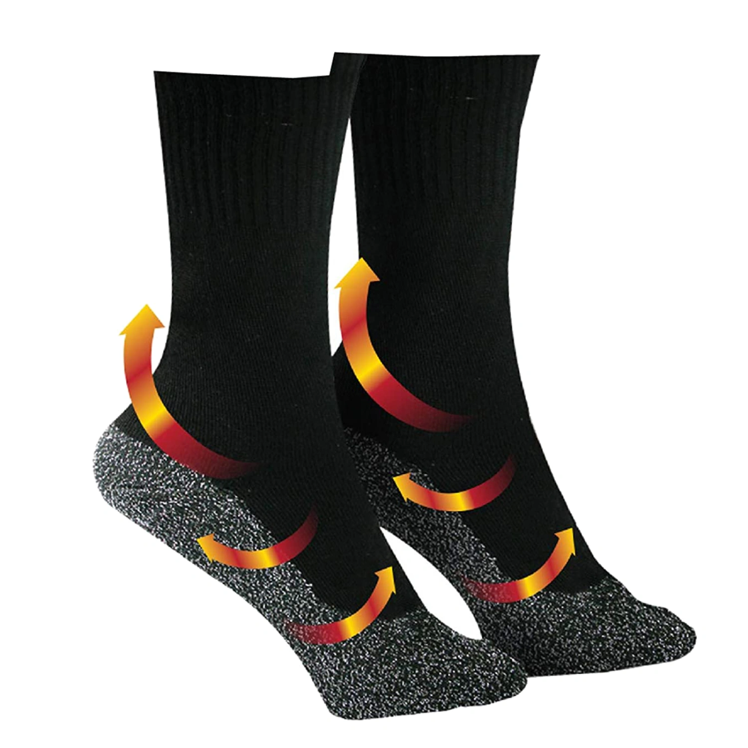 Winter Thicken Warm Aluminized Fiber Insulated 35 Degree Breathable Warm Socks