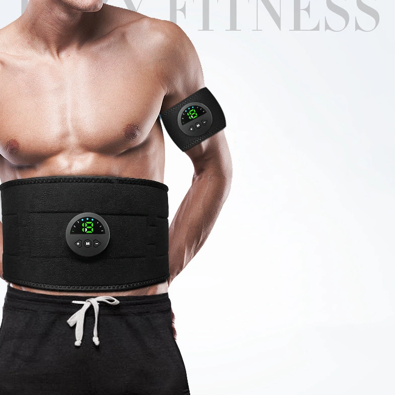 New Style Fitness Shaping Belt EMS Fitness Massage Indoor Fitness Equipment Smart Shaping Silicone Waistband Belt