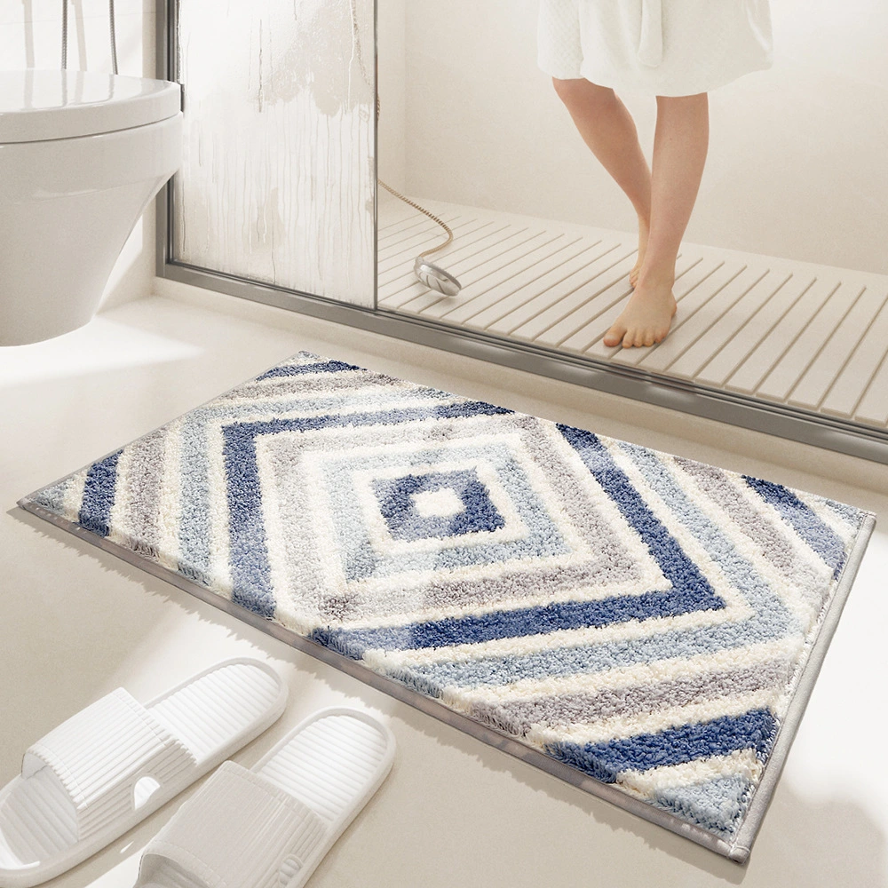 Water-absorbent Floor Mats For The Bathroom Doorway