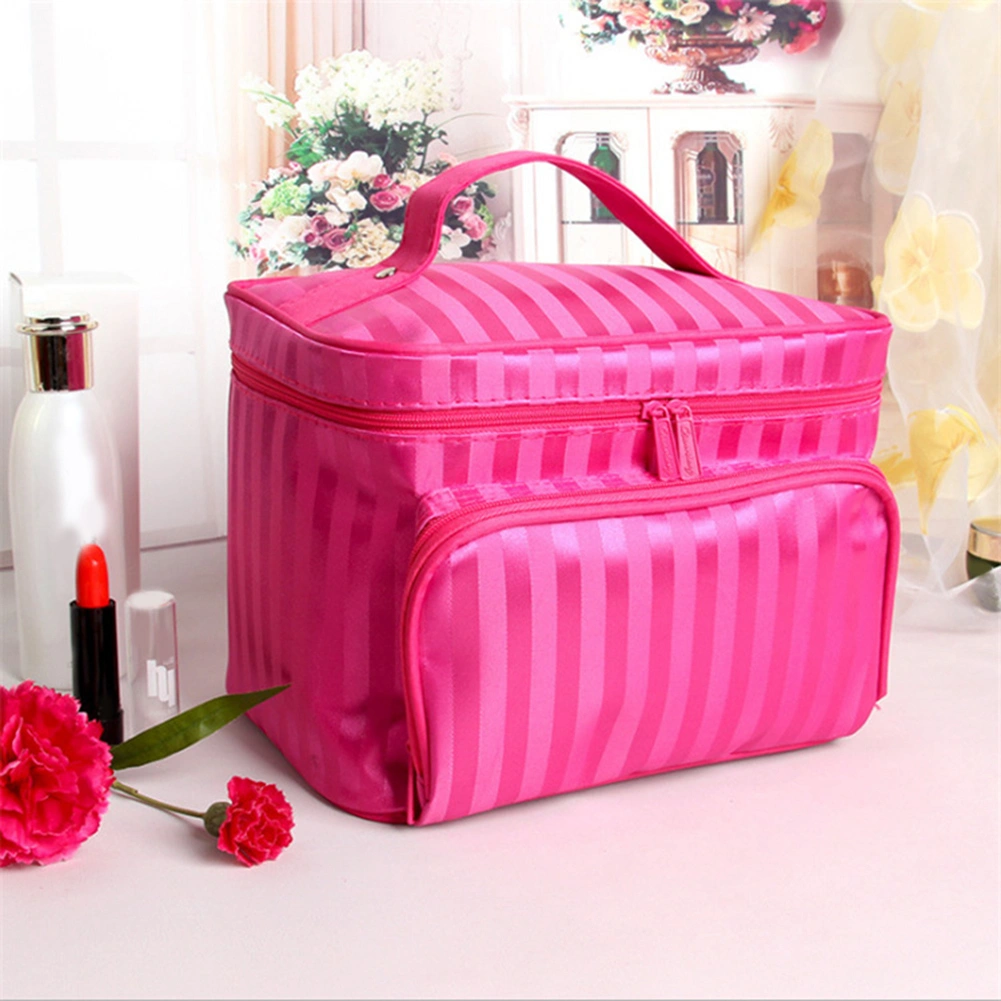 Portable Women Waterproof Travel Makeup Cosmetic Storage Bag Organizer Handbag