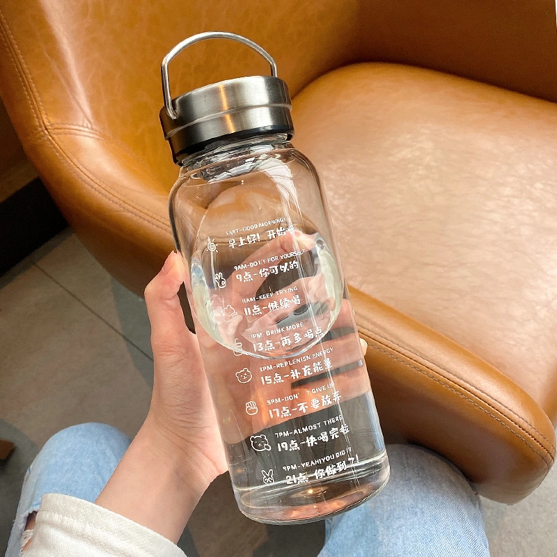 Super Large Capacity Portable Glass Drinking Water Jug