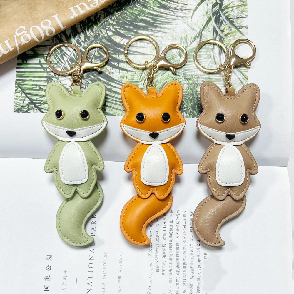 Key Chain Bag Hanging Ornament Fox Pendant