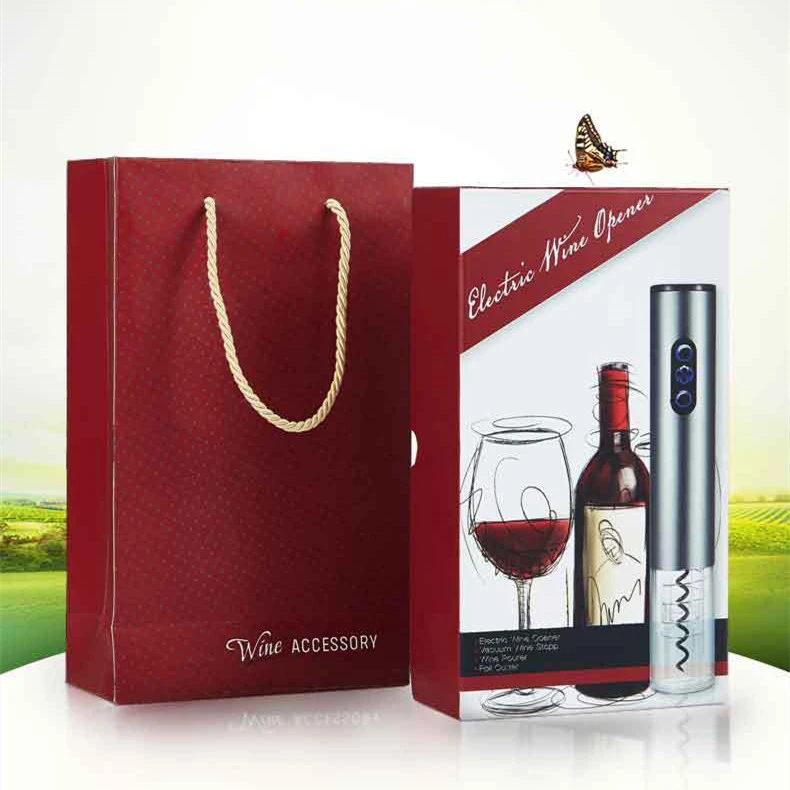 Red Wine Bottle Opener Home Gift Box