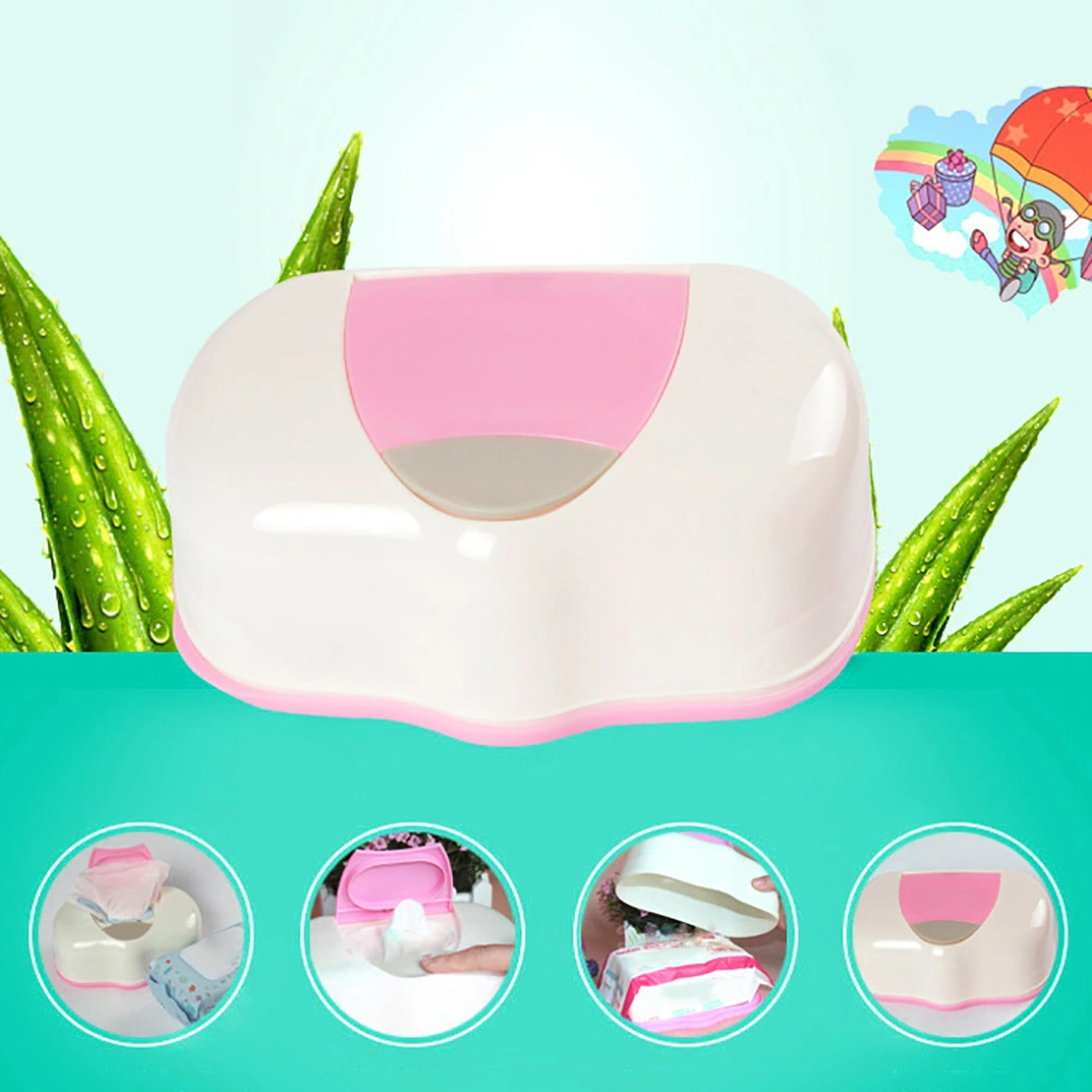 Home Car Press Pop-up Automatic Baby Wipes Wet Tissue Box Case Holder Organizer
