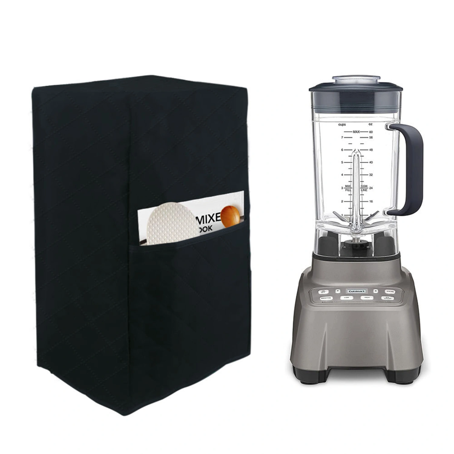 Dust Cover Heavy Duty Clean Easily Convenient Dust-proof Wide Application Water-resistant Large Front Pocket Universal Stain-Resistant Blender Appliance Cover Household Supplies
