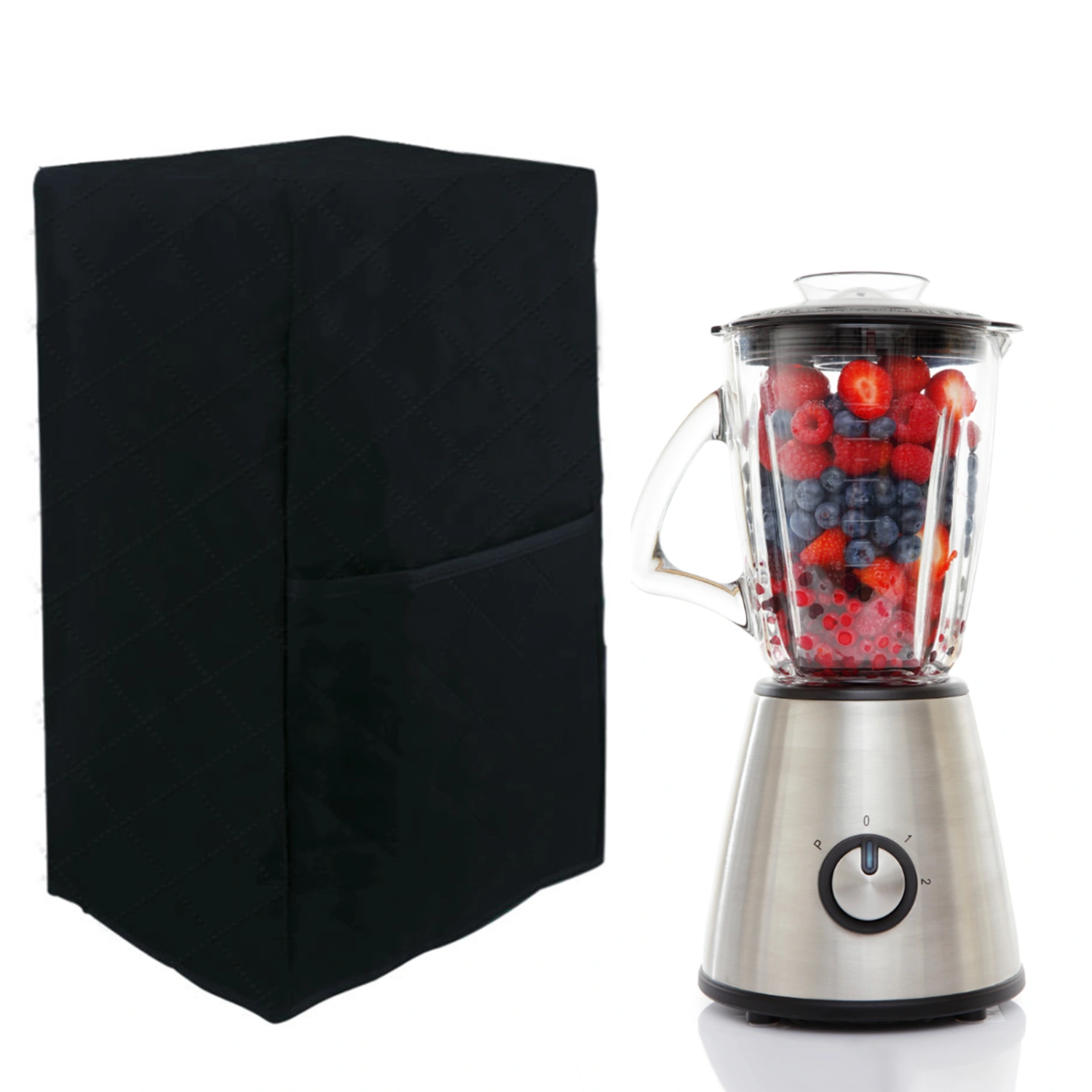 Dust Cover Heavy Duty Clean Easily Convenient Dust-proof Wide Application Water-resistant Large Front Pocket Universal Stain-Resistant Blender Appliance Cover Household Supplies