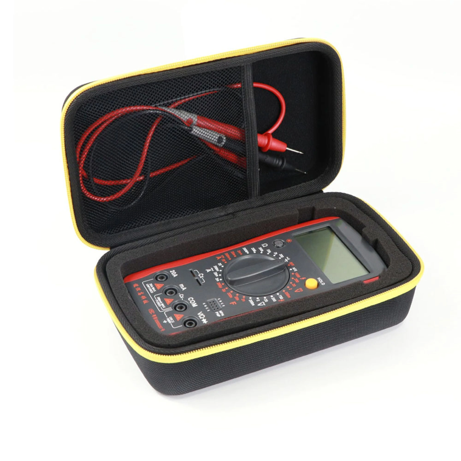 Multimeter Storage Bag High Strength Waterproof Flexible Oxford Cloth Multimeter Storage Pouch for Fluke F117C/F17B+/F115C