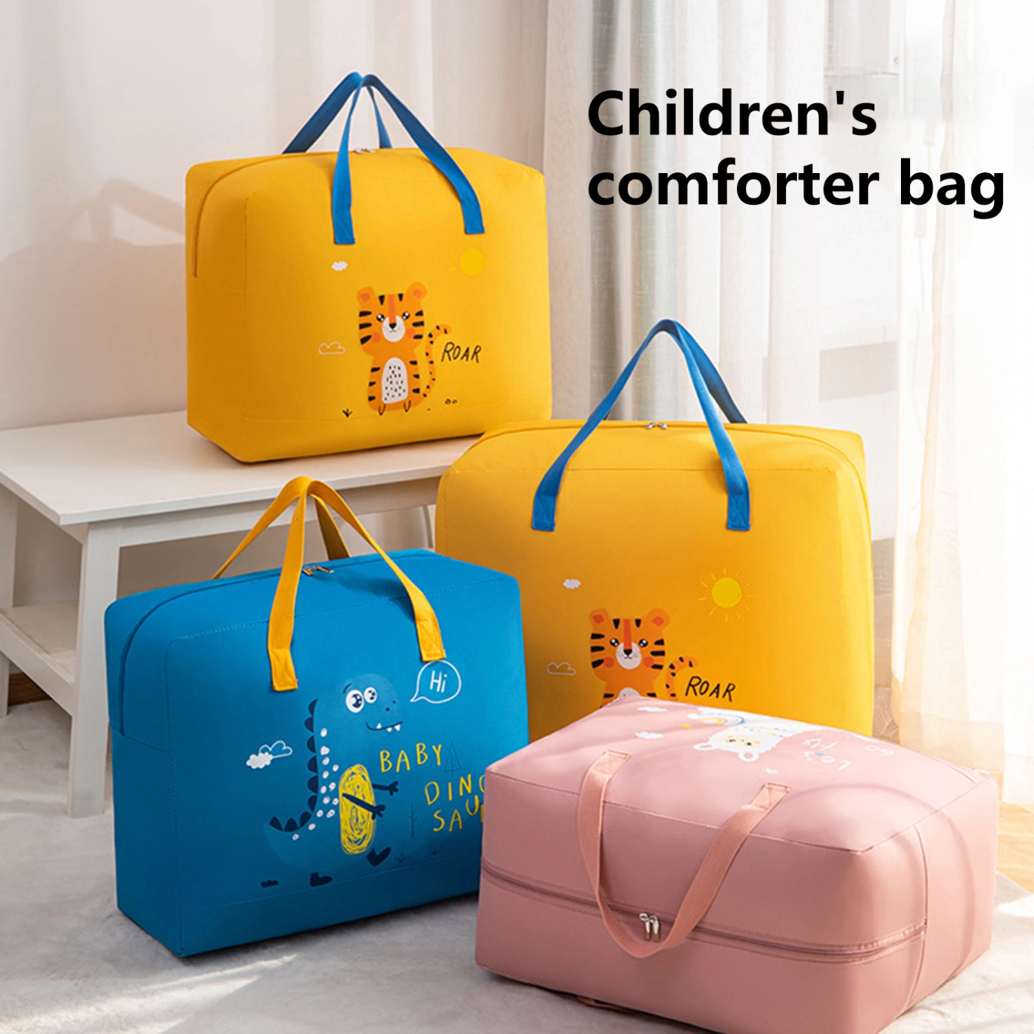 Storage Bags Large Capacity Waterproof Anti-scratch Space Saving Closet Pouches for Home 