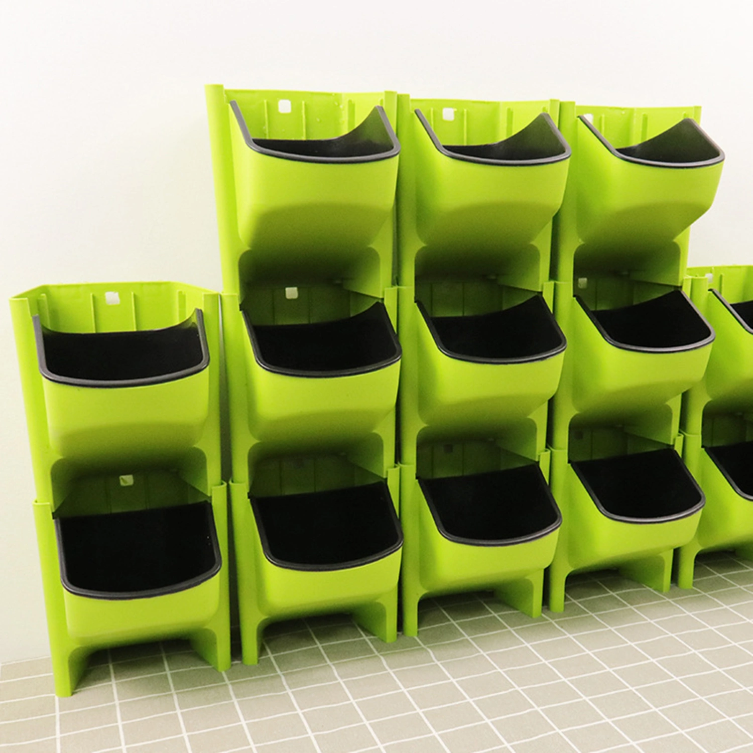 Creative Vertical Greening Hanging Flowerpot Garden Balcony Plant Pot Container