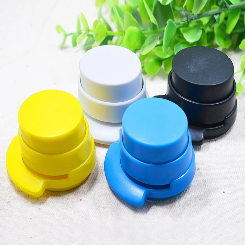 Stapleless Stapler Paper Binding Binder Clip Office Home School Stationery Tool