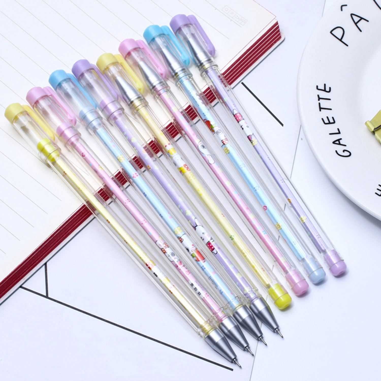 12Pcs Erasable Gel Ink Pen Student Writing Stationery Office School Supplies