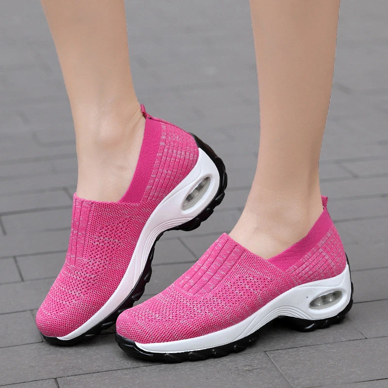 Casual Thick Soled Raised Rocking Women's Shoes
