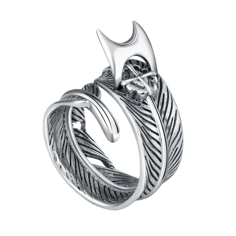 Tiger Tide Person Network Red Personality Ring