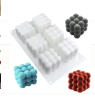 Tray Bubble cube silicone mould and Bubble cube silicone mould