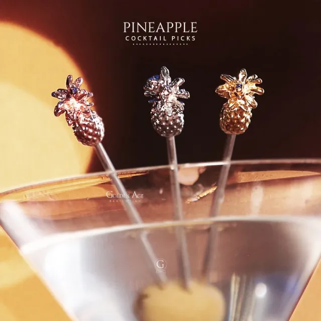 COCKTAIL PICKS - PINEAPPLE