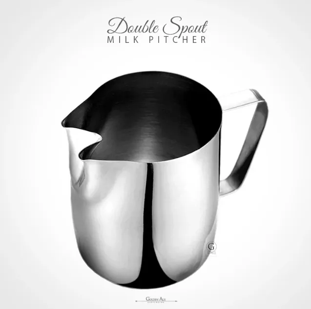 DOUBLE SPOUT MILK PITCHER