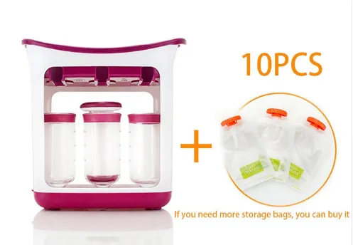 Baby food storage container