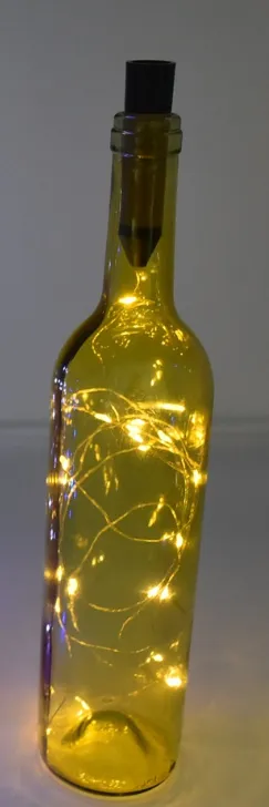 wine cork light