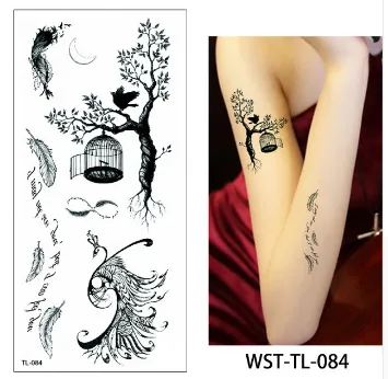 Glaryyears 25 Designs 1 Sheet Women Jewelry Tattoo WST-TL Temporary Body Chest Size Art Tattoo Sticker Cool Sexy Choker Pendant