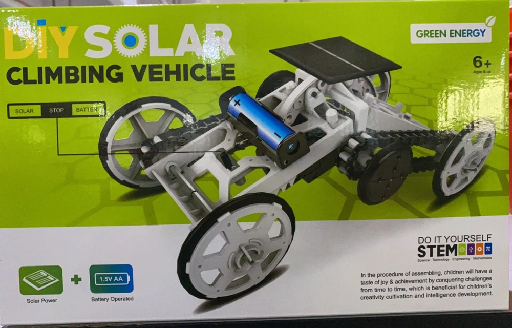 Kids DIY B/O & Solar 4WD Climber