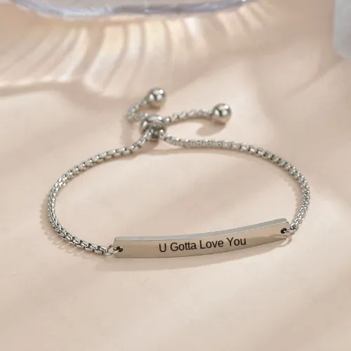 U.G.L.Y-Silver Bracelet