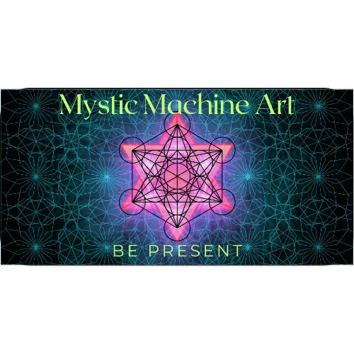 Mystic Machine Art Desk Pad