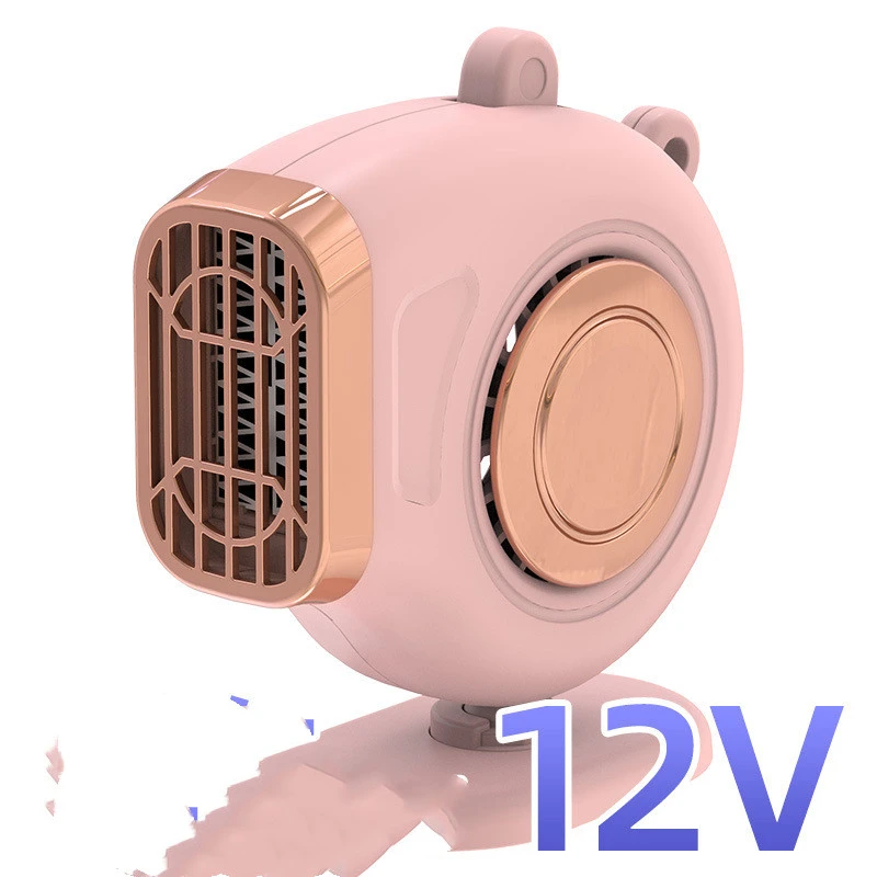 Small Sun Car Warm Air Blower 12V24V Fan