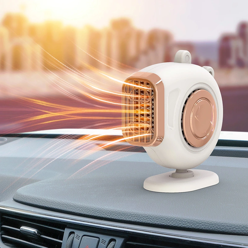 Small Sun Car Warm Air Blower 12V24V Fan