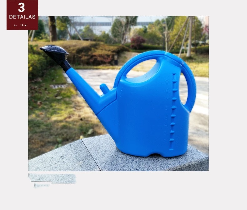 Long Mouth Gardening Shower Pot Large Capacity Plastic Watering Can Pot Shower Kettle