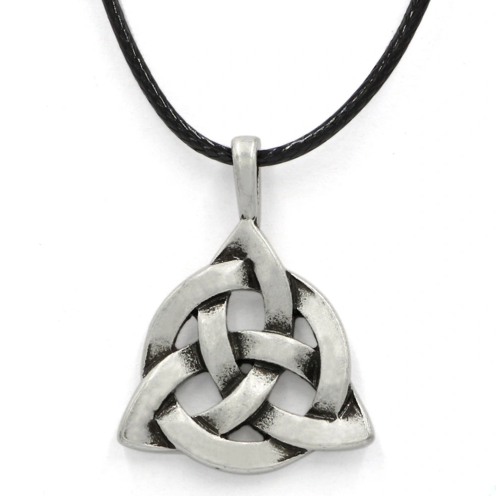 Men's Fashion Cast Irish Celtic Knot Pendant Necklace