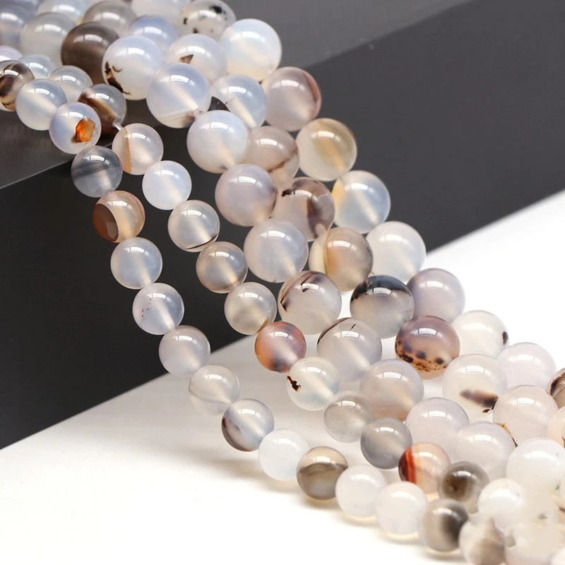 Natural Ocean Chalcedony Scattered Beads