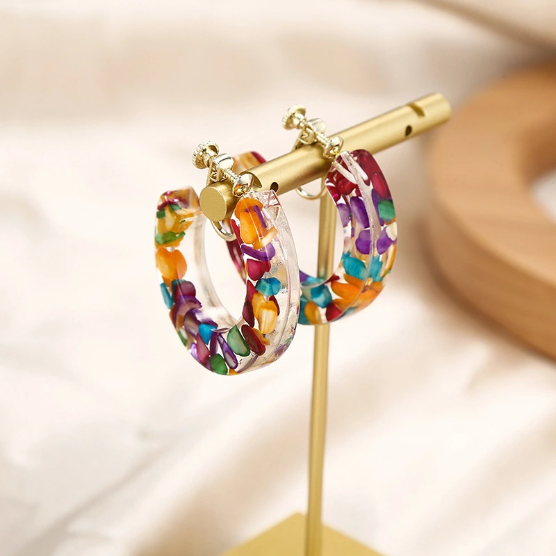 New Bohemian Acetate C Non-piercing Ear Clip Women