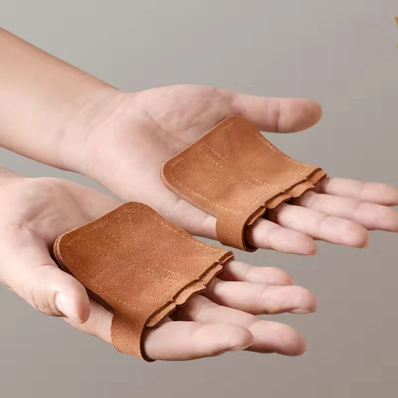 Square Cowhide Four-finger Palm Protector Fitness Anti-slip Unisex