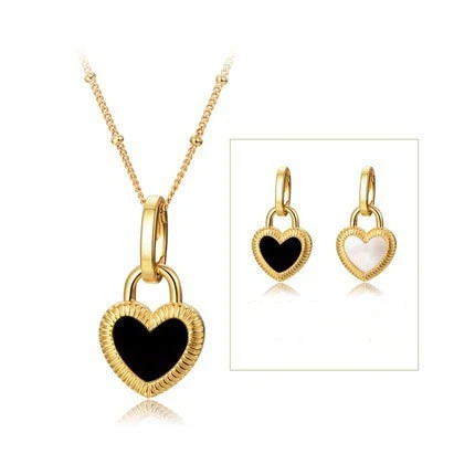 White Fritillaria Double Sided Pendant With A Neckchain