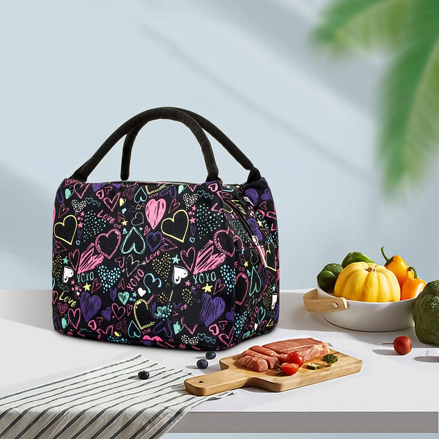 Lunch Bag Insulation Bento Printing Lunch Box Handheld Ice Pack