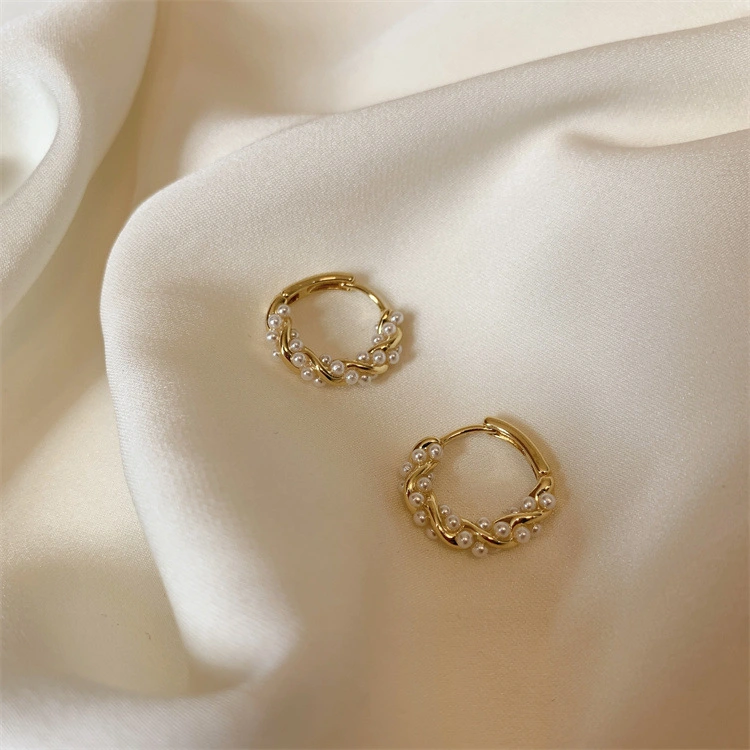 Senior Mori Temperament Hoop Earrings Female Earrings