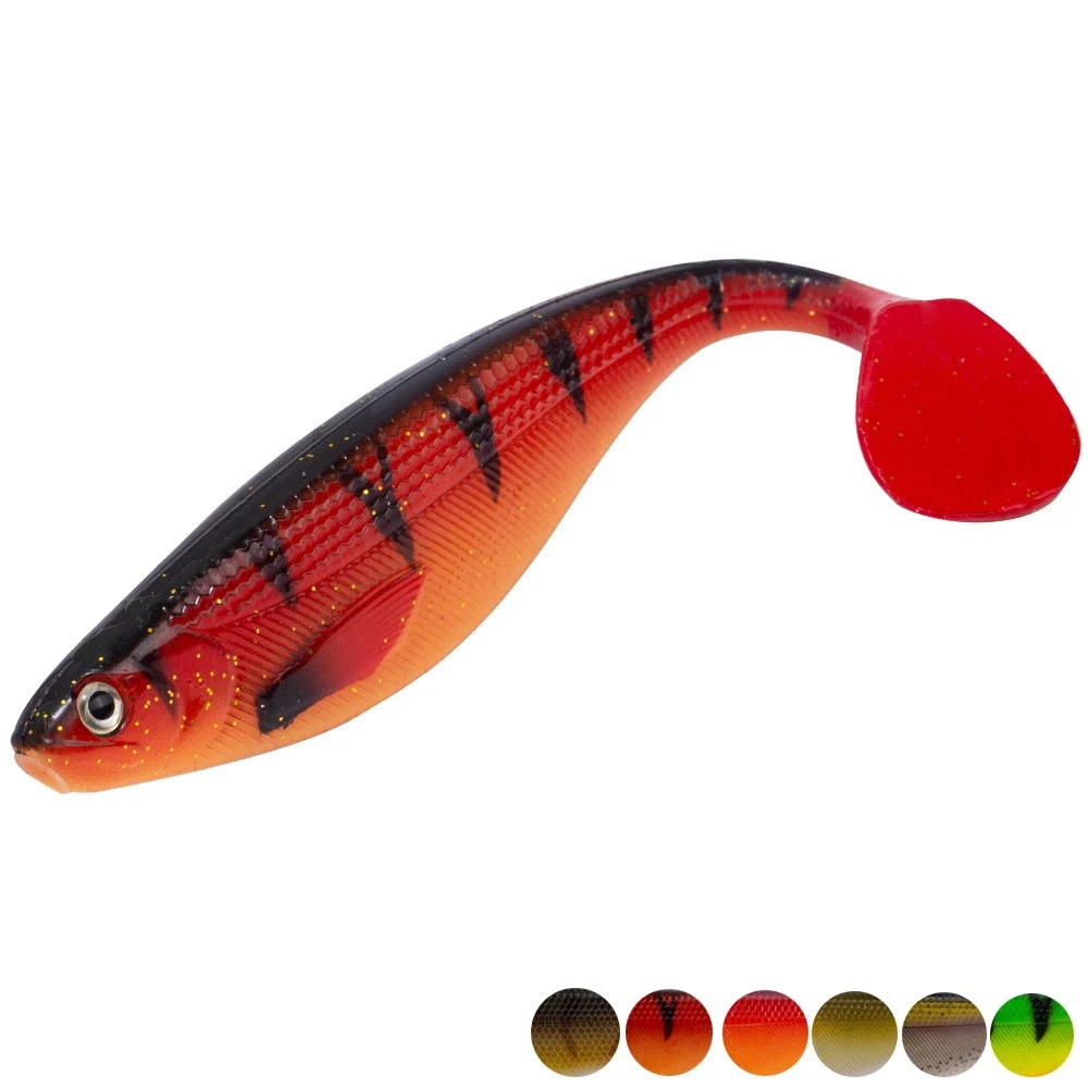 Luya T-tail Soft Bait Fish Made Of Biomimetic PVC Material