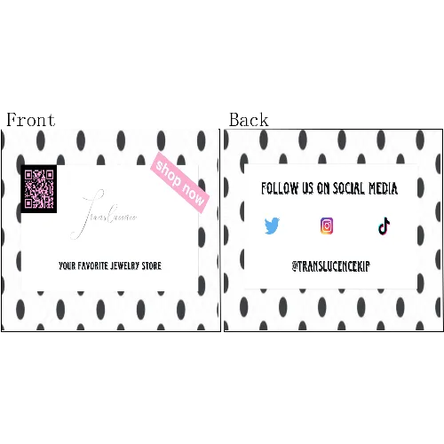 Translucencekip Business Cards