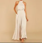 Rowe - Satin Overall With Collar
