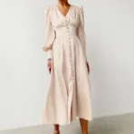Quinn - Midi Dress With Diamond Embroidery