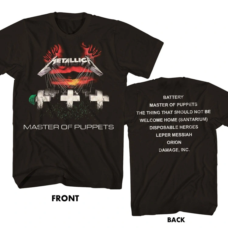 Master Of Puppets Fashion Personality Men's Top