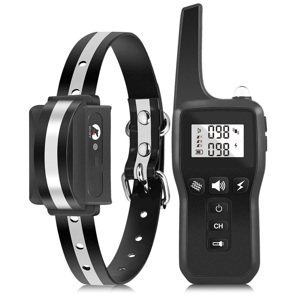 Remote Control Dog Trainer Voice Control Bark-stop Trainer Supplies