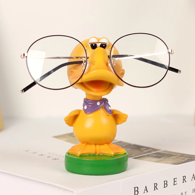 Creative Cute Animal Glasses Shelf Home Desk Decorations