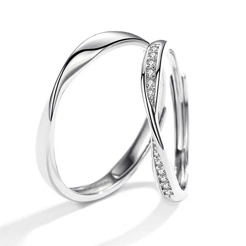 Mobius Ring Silver Ring For Men And Women